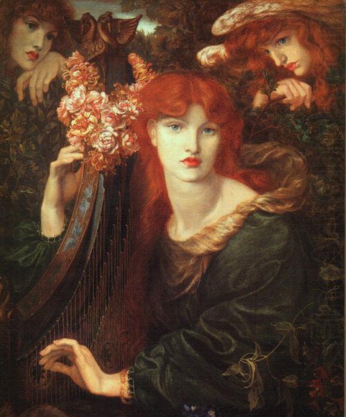 Dante Gabriel Rossetti La Ghirlandata china oil painting image